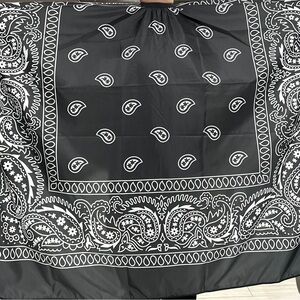 Barber Cape for Men Hair Cutting Cape Waterproof Professional Salon Cape Bandana